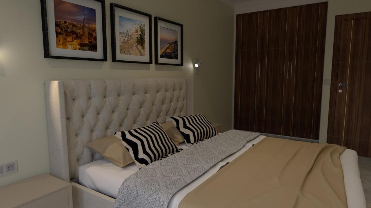 Appartement De Luxe, Vue Kasbah De Tanger Et Mer Kültér fotó